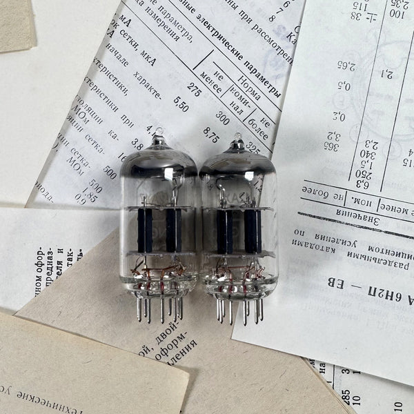 Matched Pair Tung-Sol 12AX7 ECC83 7025 Vacuum Tubes Brand New