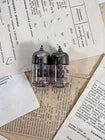 Matched pair 6N3P-E tubes 6N3 6CC42 6385 ECC42 NOS