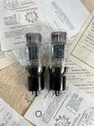 Matched pair 6N5S (6Н5С 6AS7G ECC230 6N13S) 1960's RARE! Tubes SVETLANA NOS