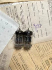 Matched pair 6N1P-V / 6N1 / 6N1P 1960's double triode tubes NOS NEVZ